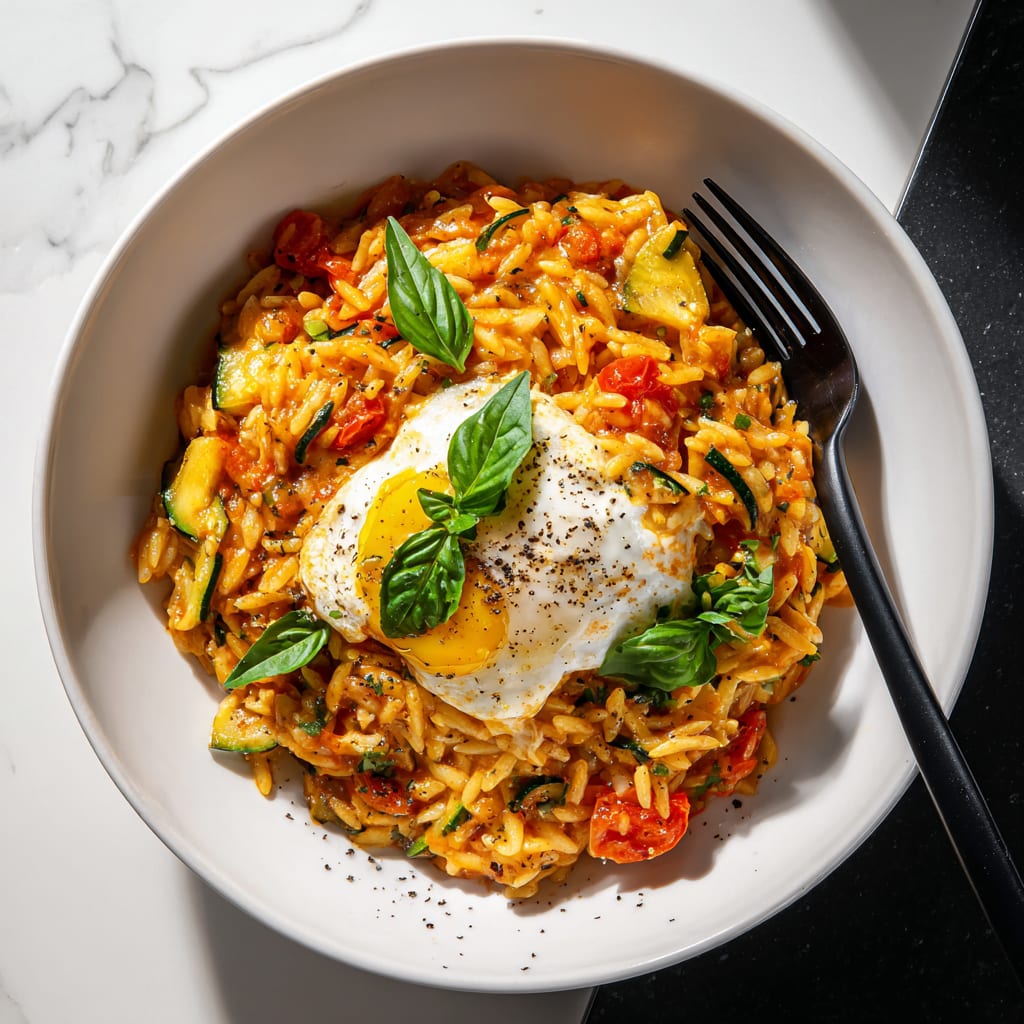 Baked Vegan Orzo Recipe