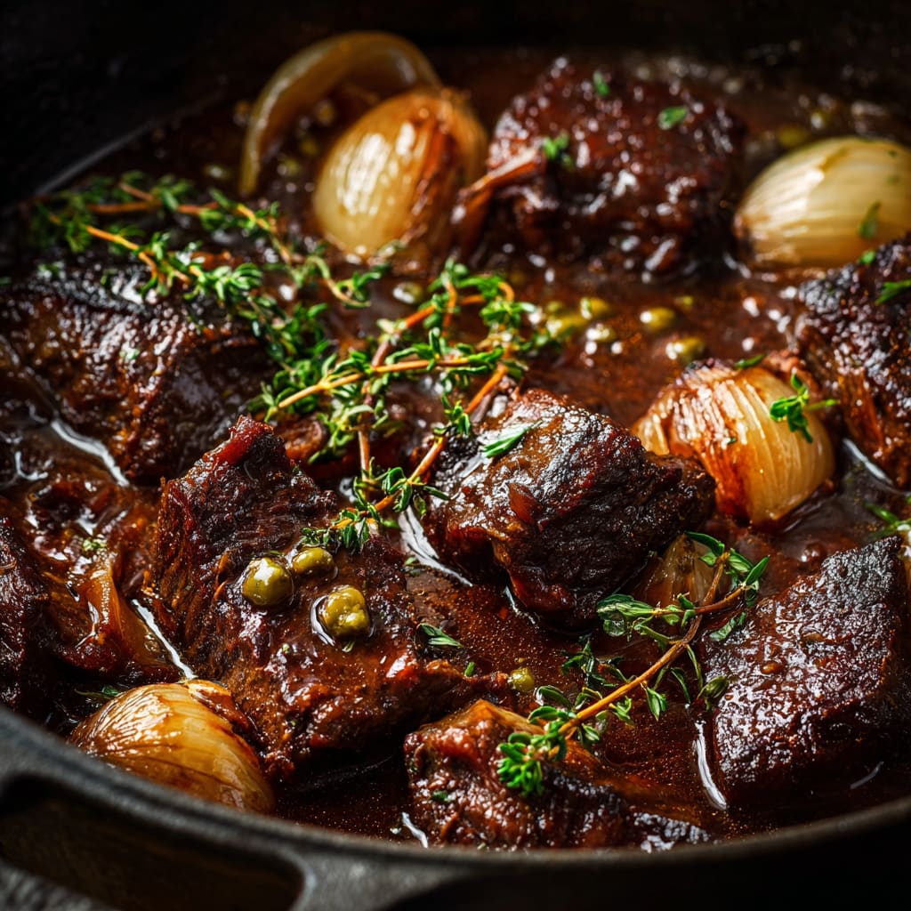 Belgian-Style Slow-Cooked Beef Stew