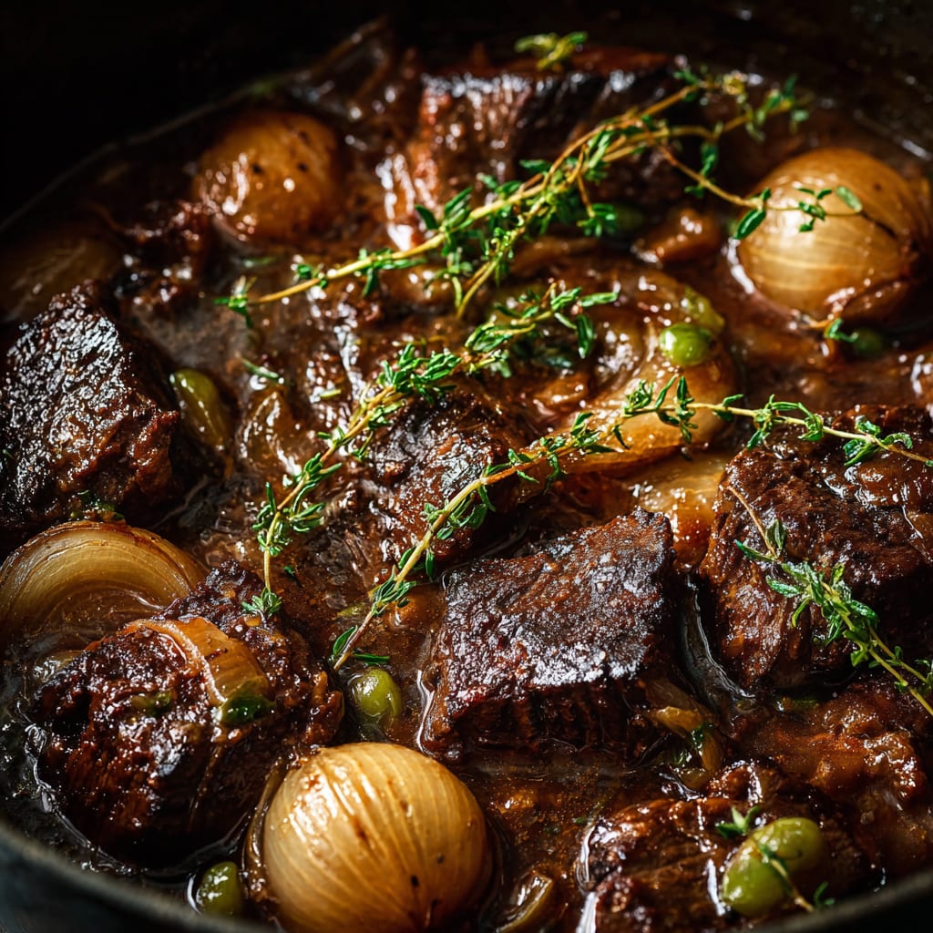 Belgian-Style Slow-Cooked Beef Stew