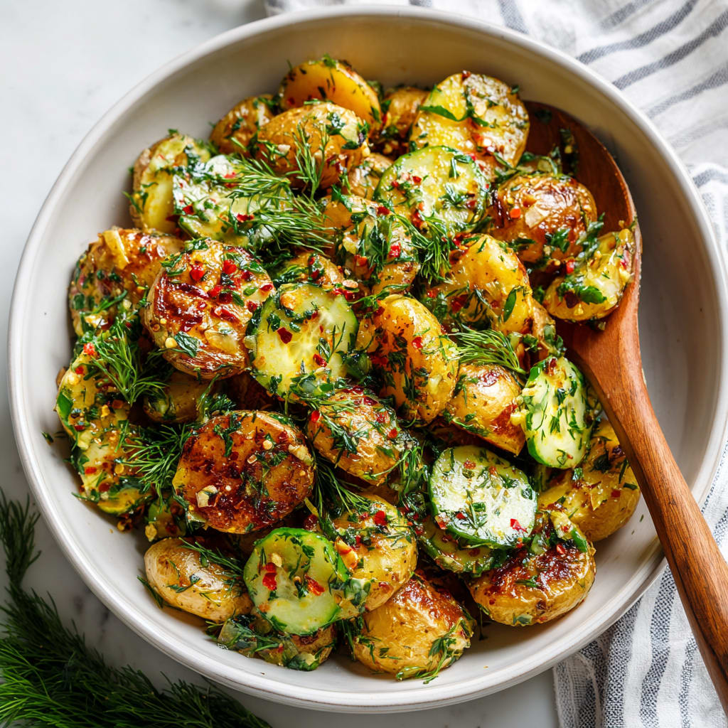Best Roasted Potato Salad