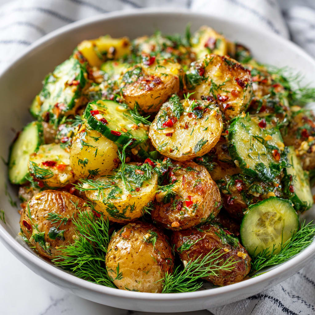 Best Roasted Potato Salad