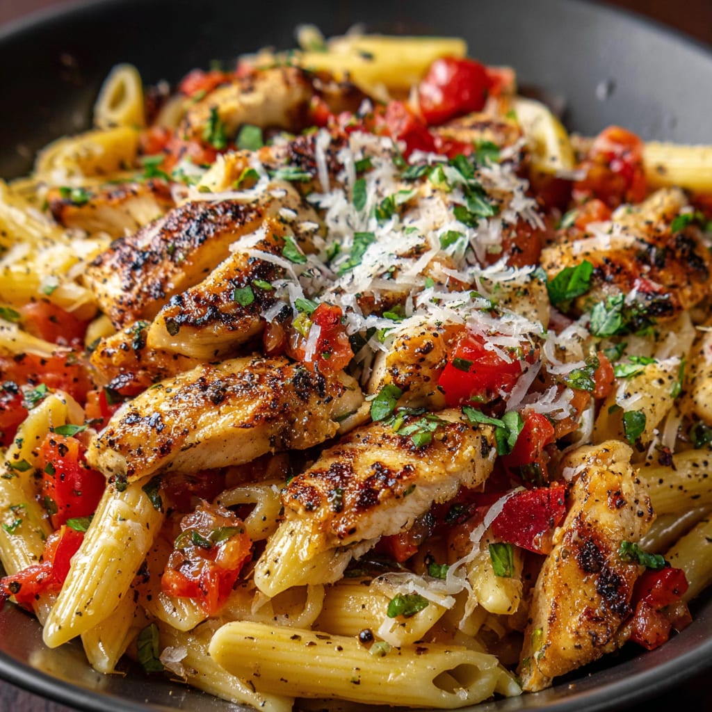 Bruschetta Chicken Pasta