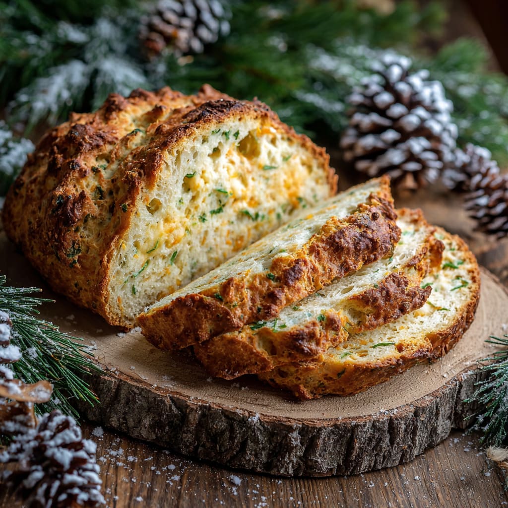 Cheddar and Herb Soda Bread