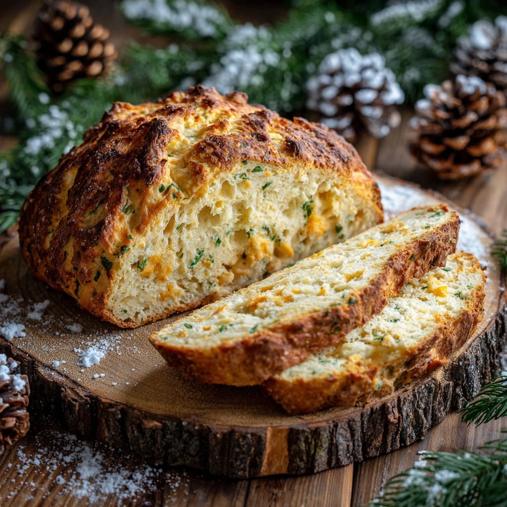 Cheddar and Herb Soda Bread