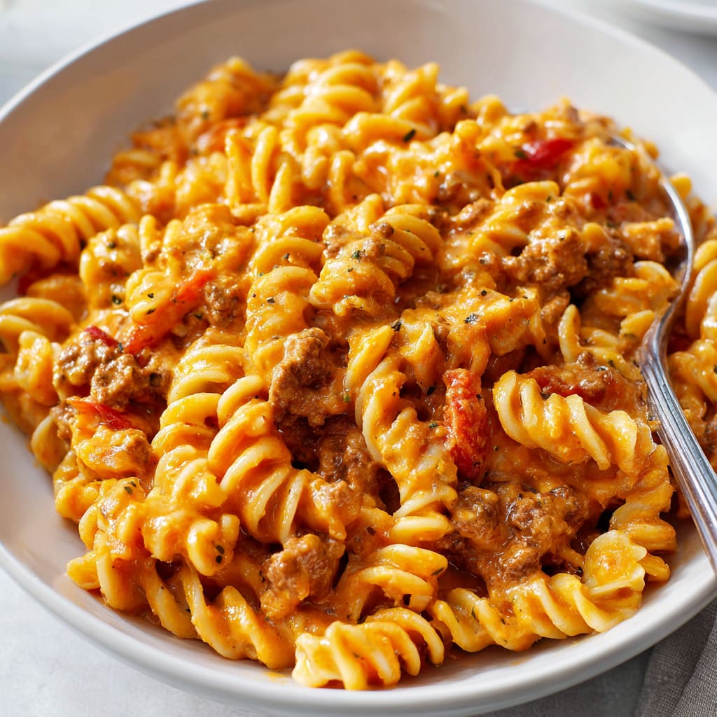 Cheesy Taco Pasta