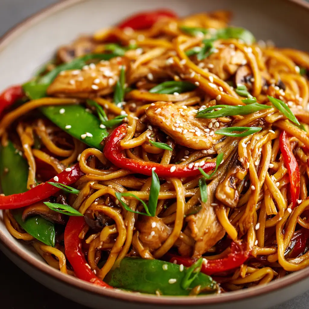 Chicken Lo Mein Recipe