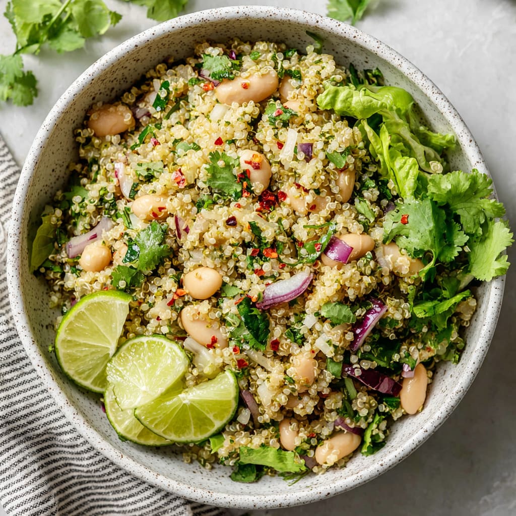 Cilantro Lime Quinoa Salad
