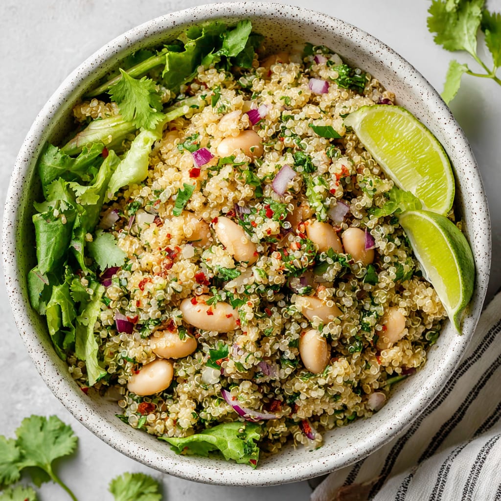 Cilantro Lime Quinoa Salad