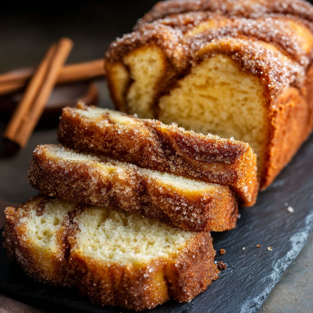 Cinnamon Sugar Donut Sweet Bread