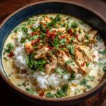 Coconut Chicken Brothy Rice