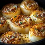 Creamy Baked Onions with Asiago Cheese