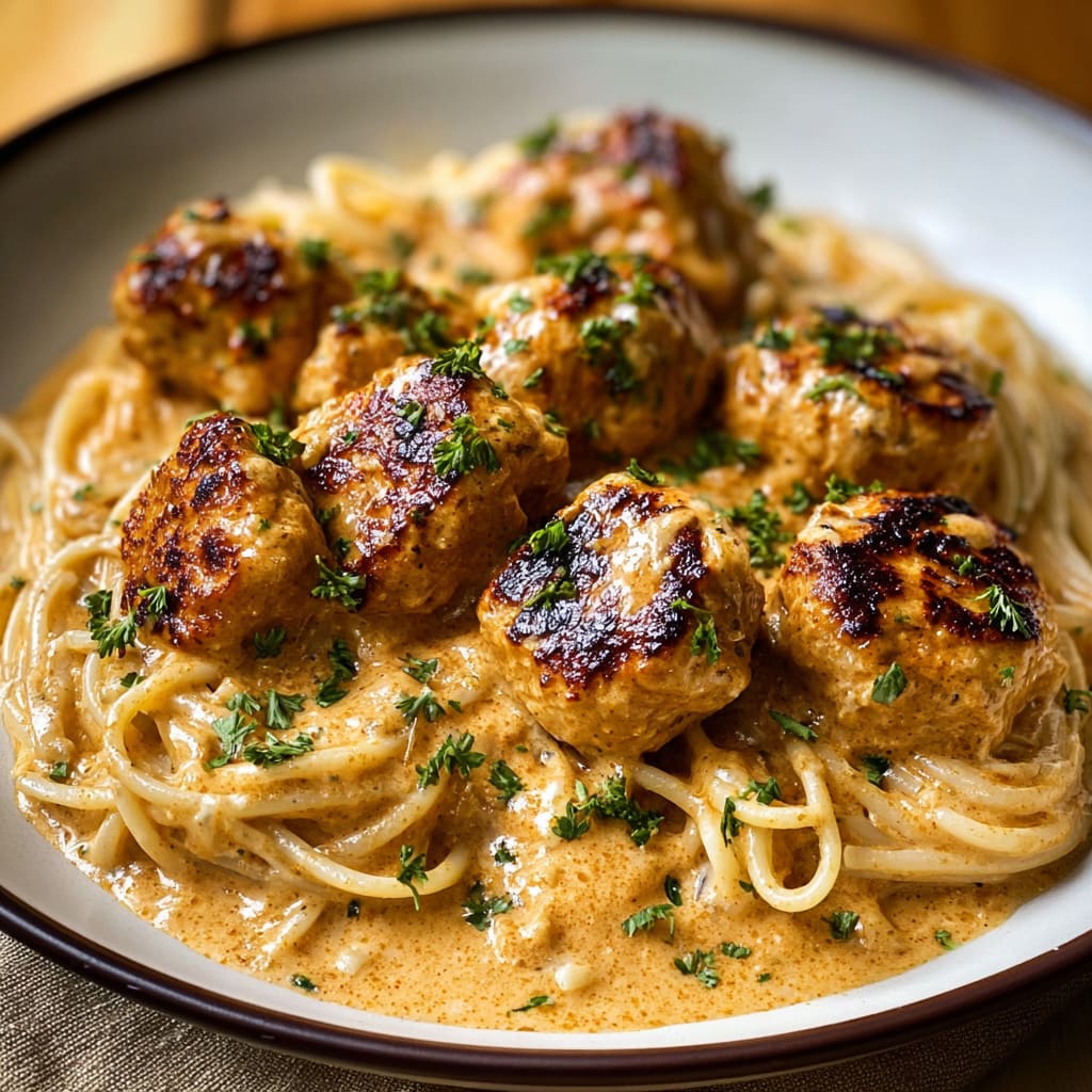 Creamy Cowboy Butter Chicken Pasta Recipe