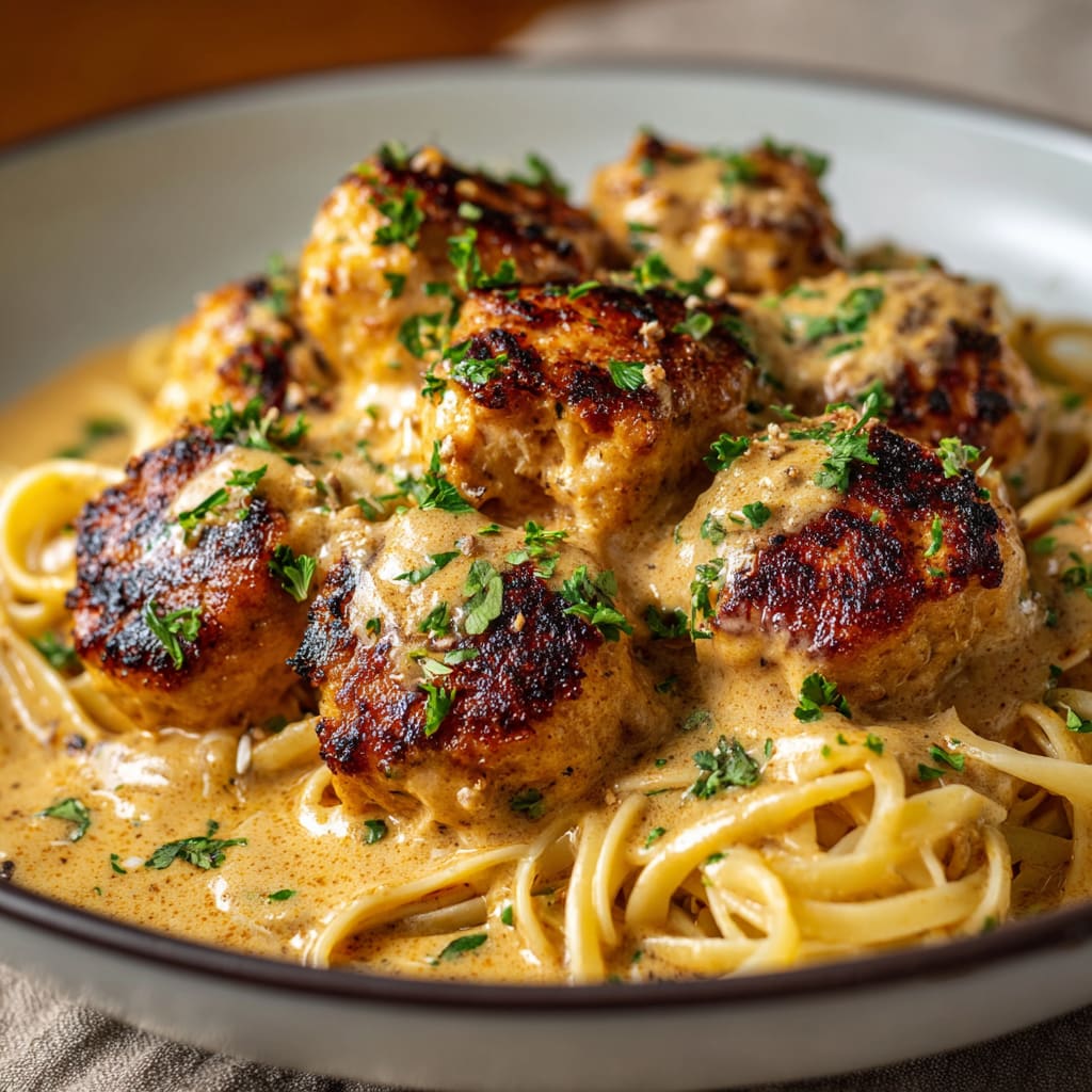 Creamy Cowboy Butter Chicken Pasta Recipe