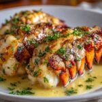 Creamy Garlic Butter Lobster Tails Recipe