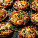 Crispy Baked Eggplant Parmesan