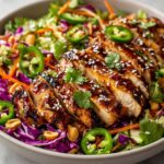 Crunchy Asian Sesame Chicken Salad