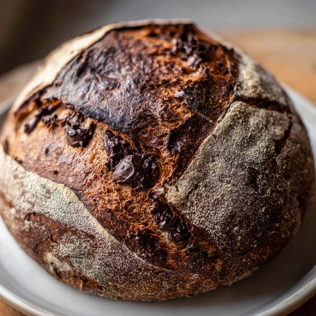 Double Chocolate Sourdough Bread Recipe