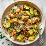 Easy Baked Chicken and Zucchini Recipe