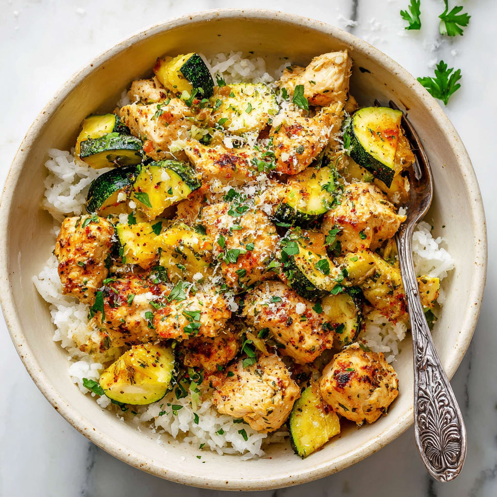 Easy Baked Chicken and Zucchini Recipe