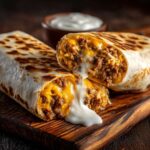 Easy Grilled Cheese Burrito