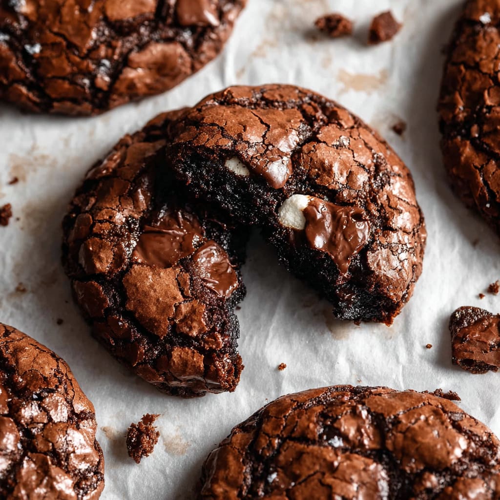 Fudgy Chewy Brookies