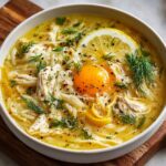 Greek Lemon Chicken Soup