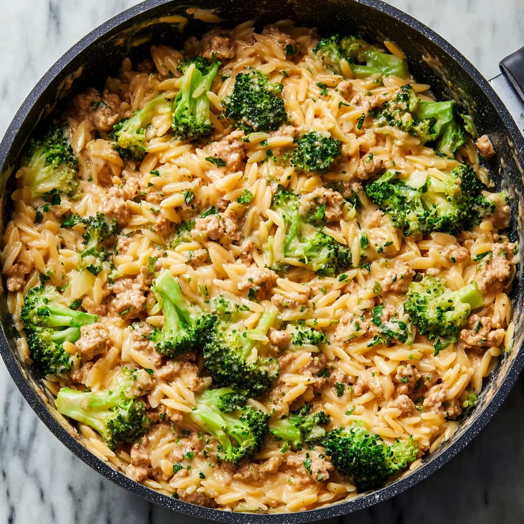 Ground Turkey Orzo Recipe