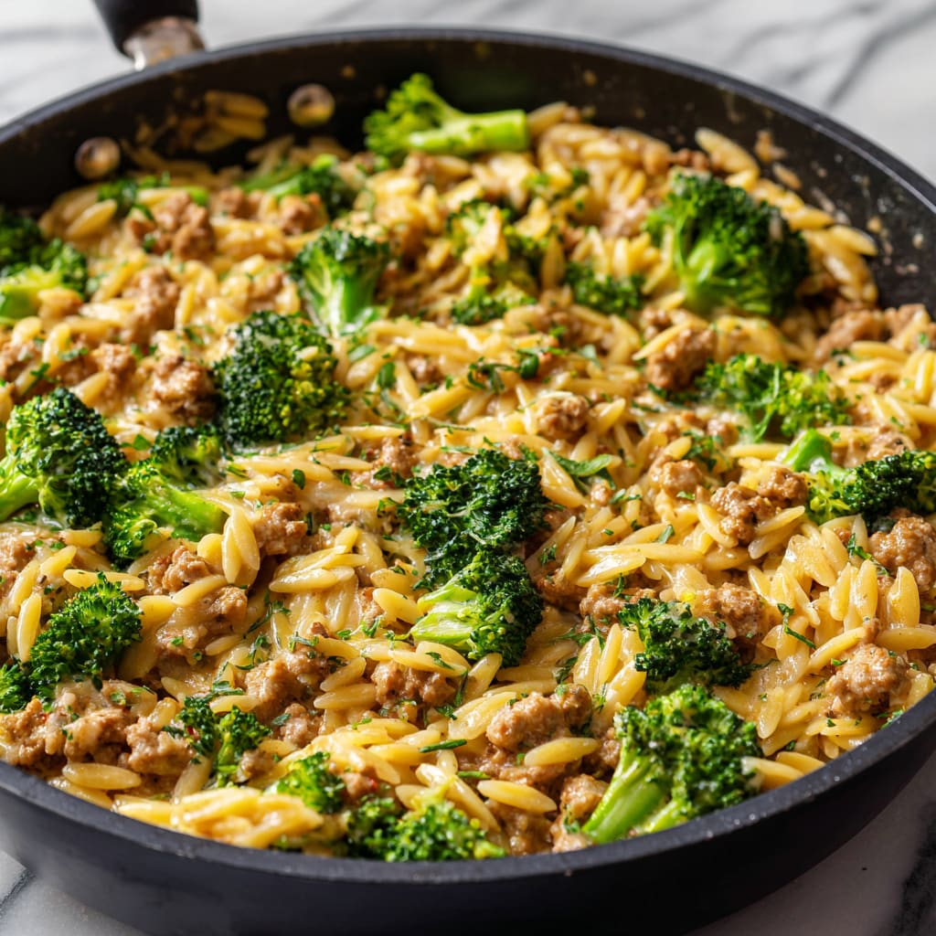 Ground Turkey Orzo Recipe