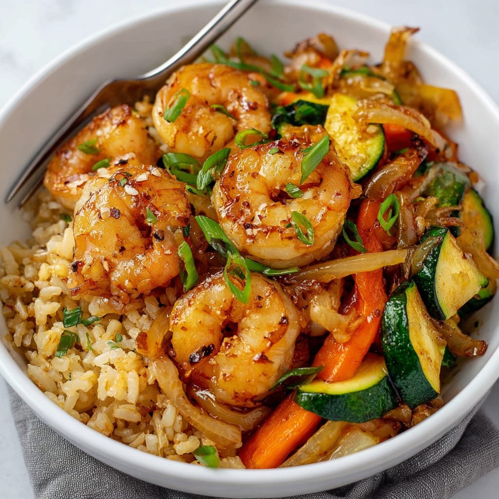 Hibachi Shrimp Rice Bowls