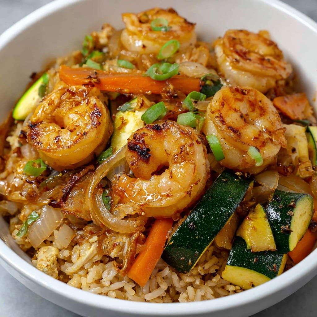 Hibachi Shrimp Rice Bowls