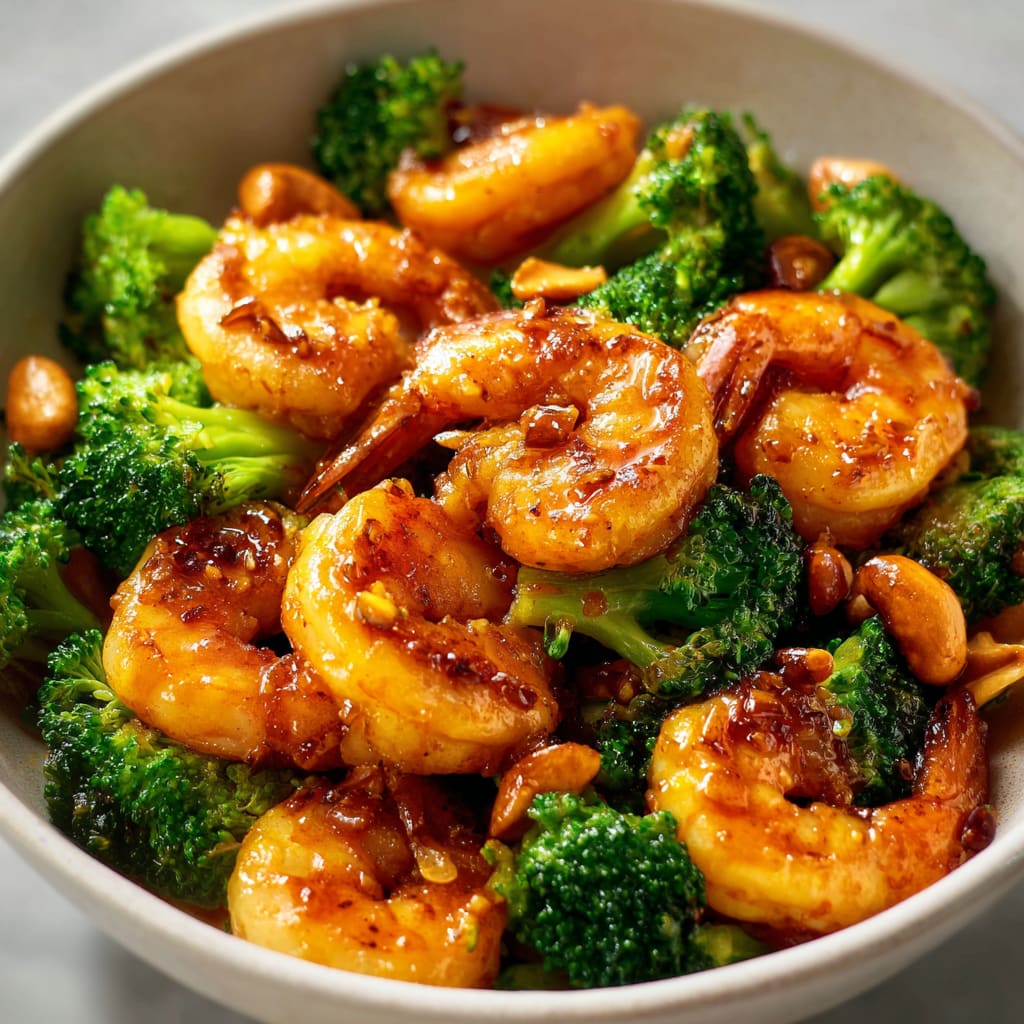High-Protein Honey Garlic Shrimp