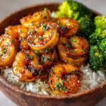 Honey Garlic Shrimp Bowls