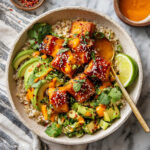 Honey Glazed Salmon Bowl Recipe