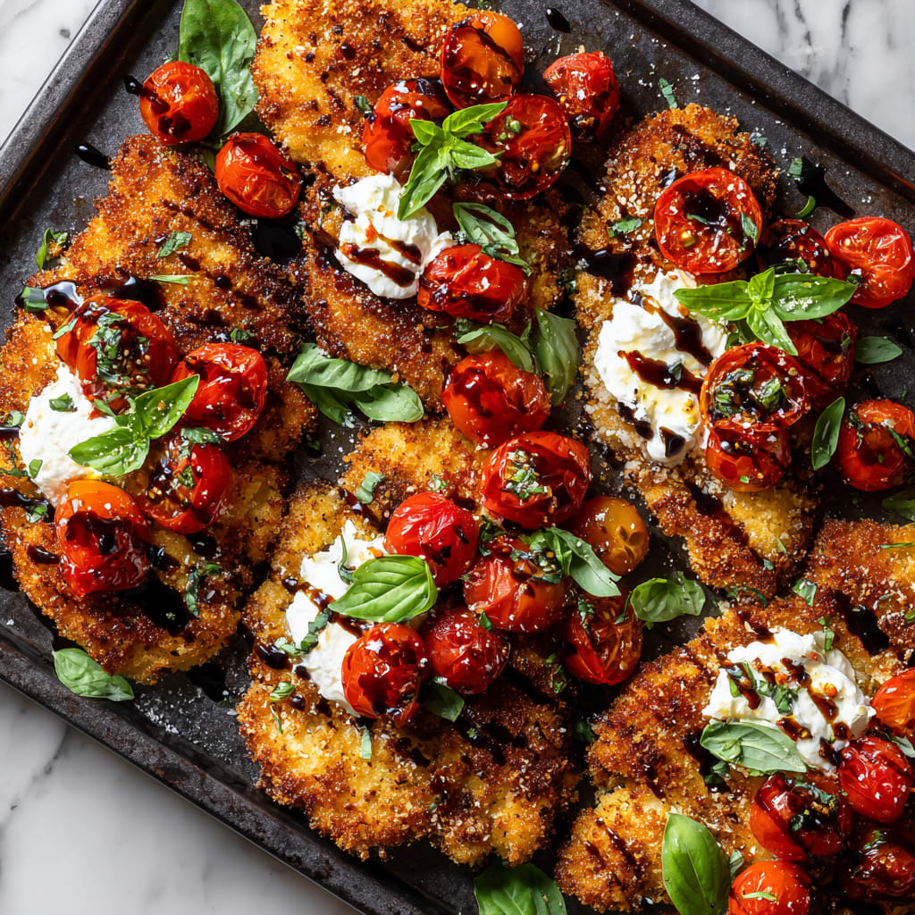 Italian basil chicken cutlets