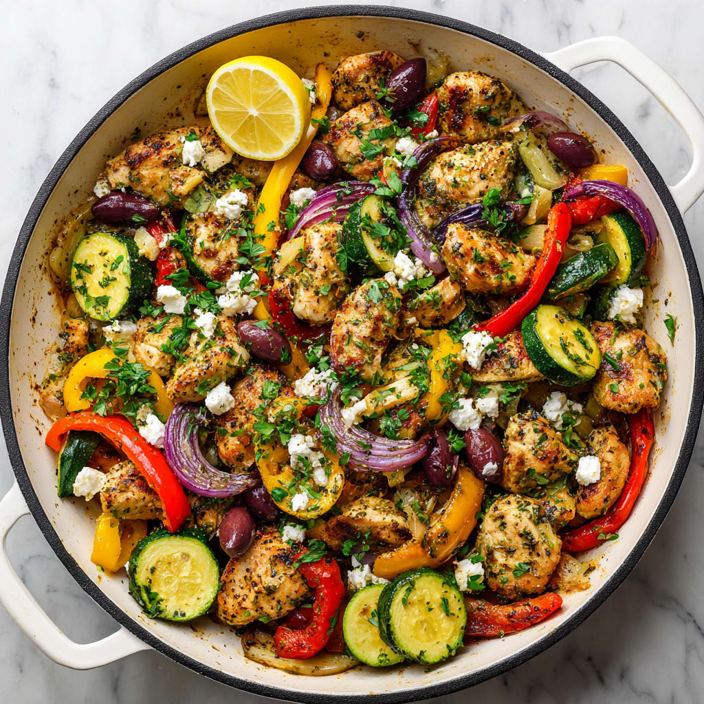 Mediterranean Chicken Stir Fry Recipe