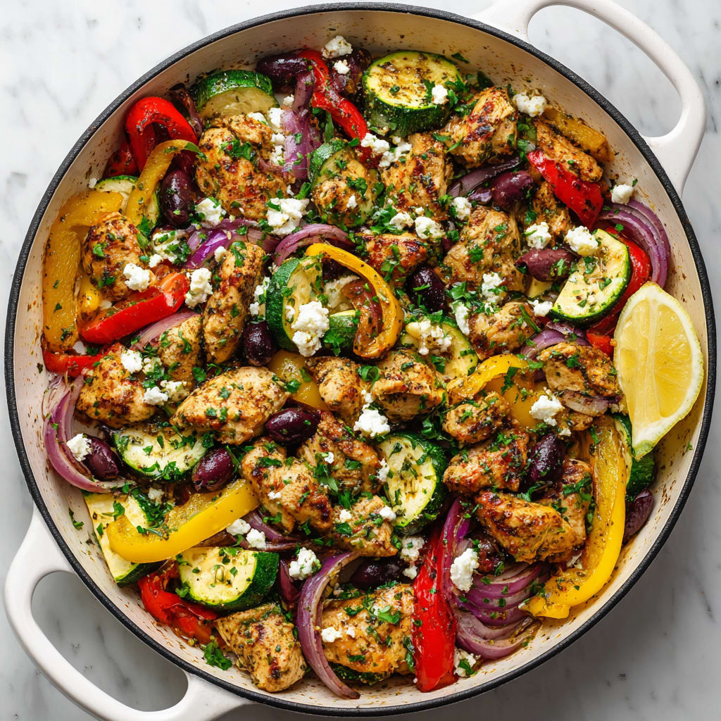 Mediterranean Chicken Stir Fry Recipe