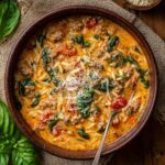 Savory Sausage Orzo Soup Delight