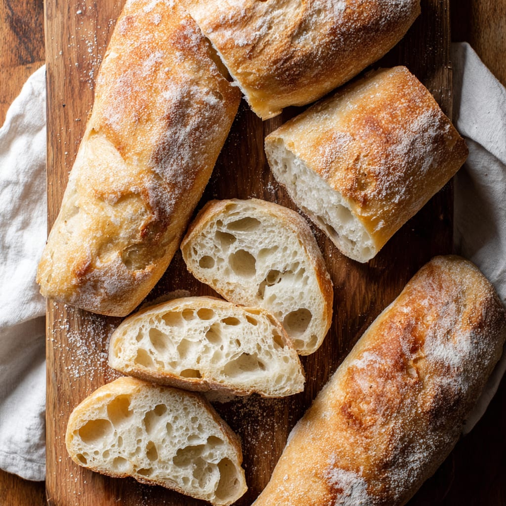 Small Batch Sourdough Ciabatta Bread