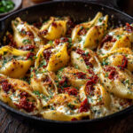 Sun-Dried Tomato and Ricotta Stuffed Shells