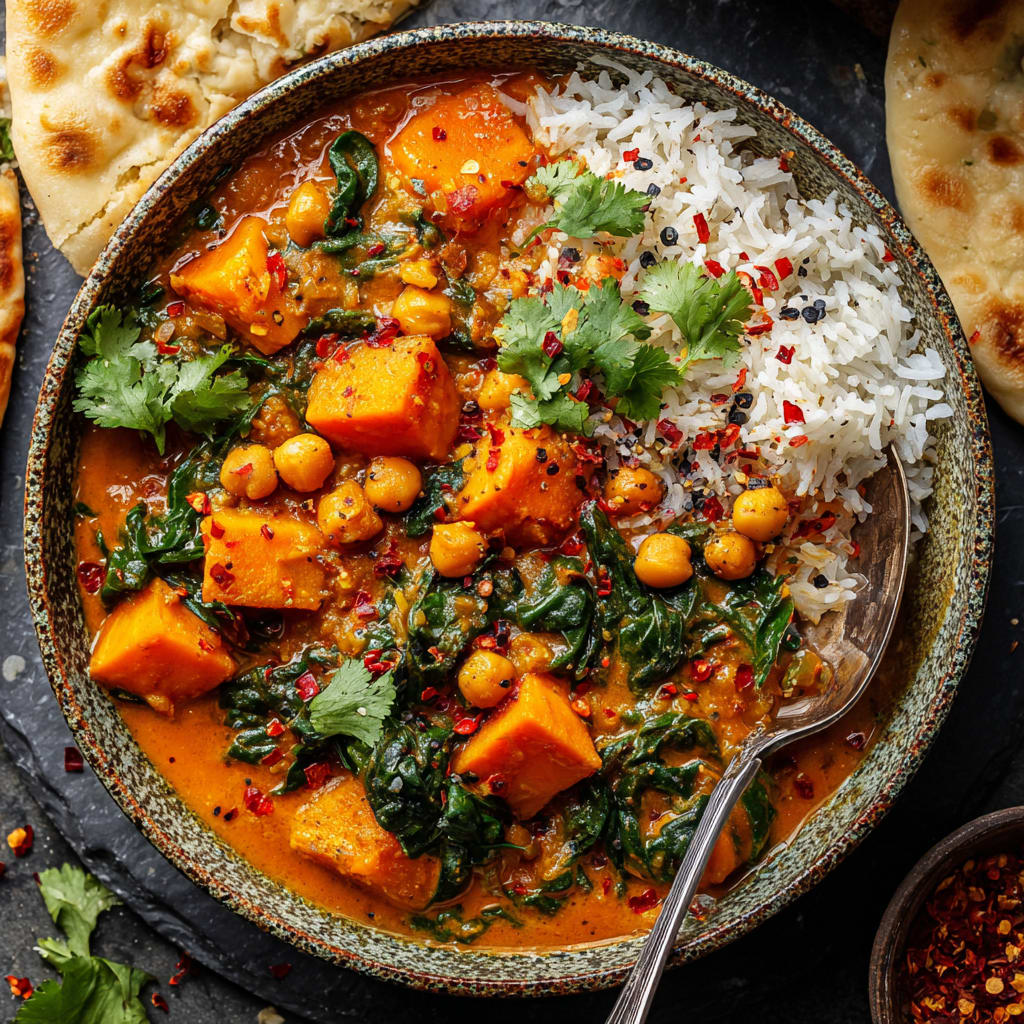 Sweet Potato and Chickpea Curry