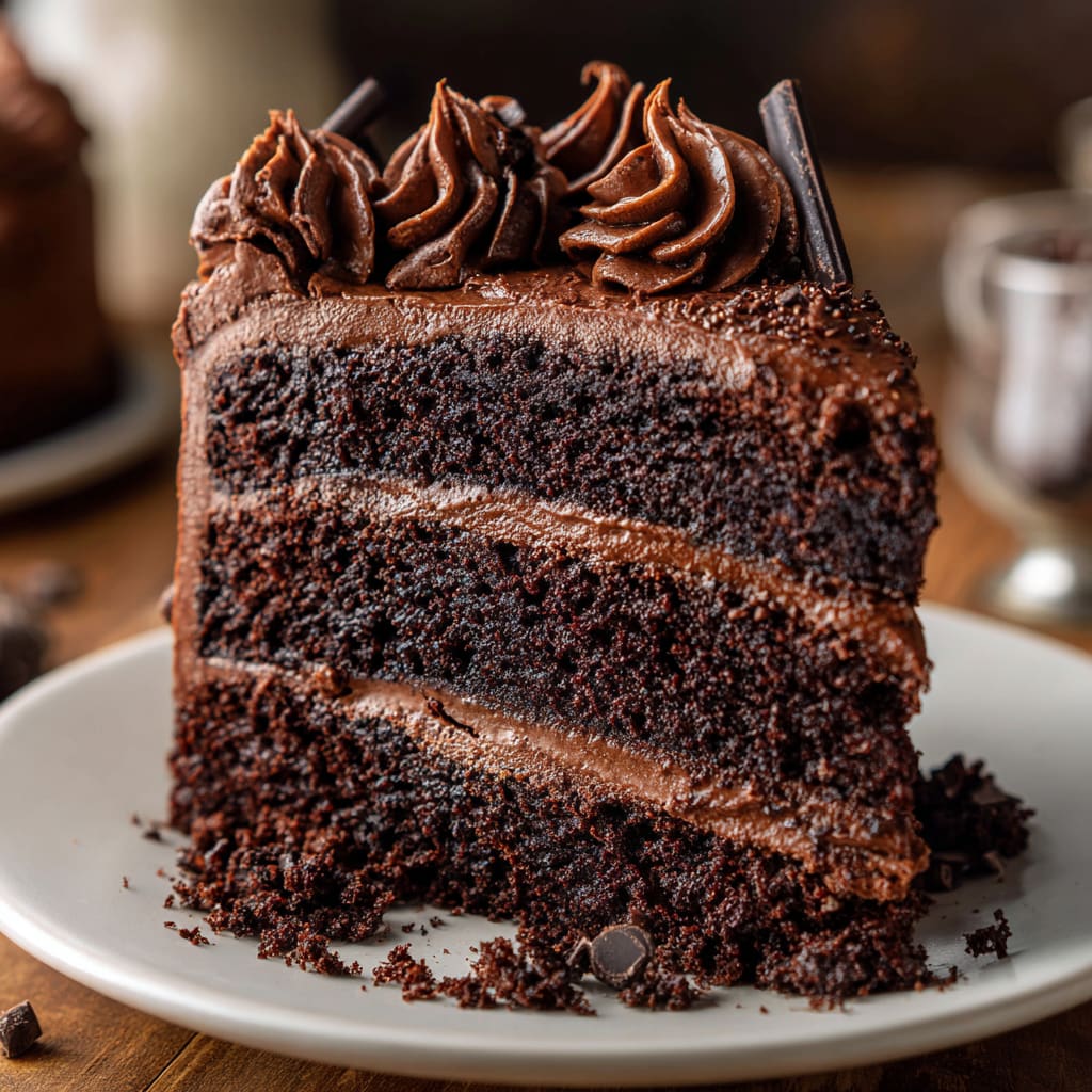 Triple Chocolate Cake