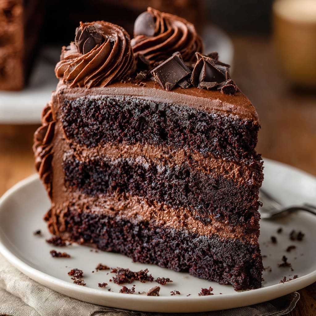 Triple Chocolate Cake