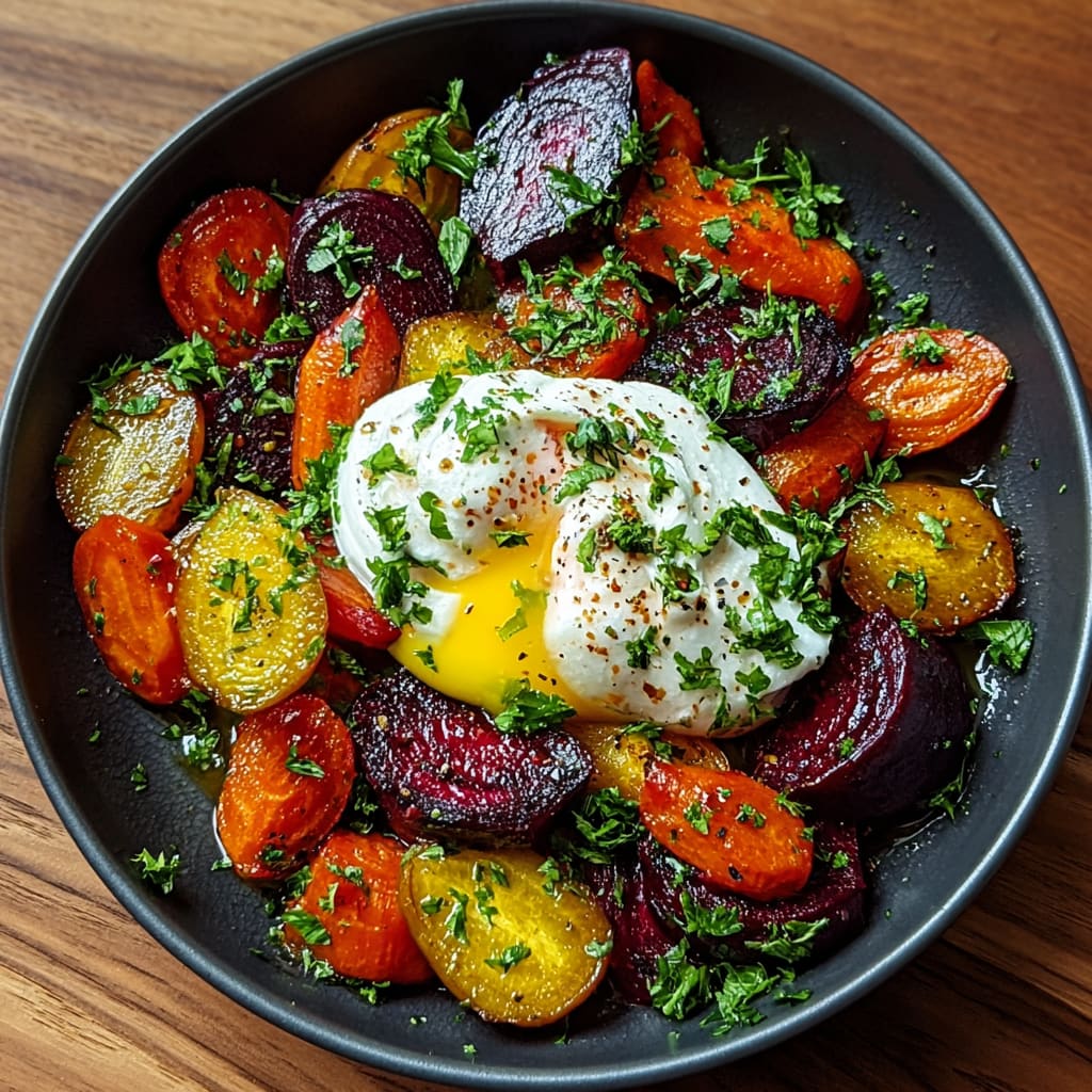 Vibrant Roasted Beets and Carrots