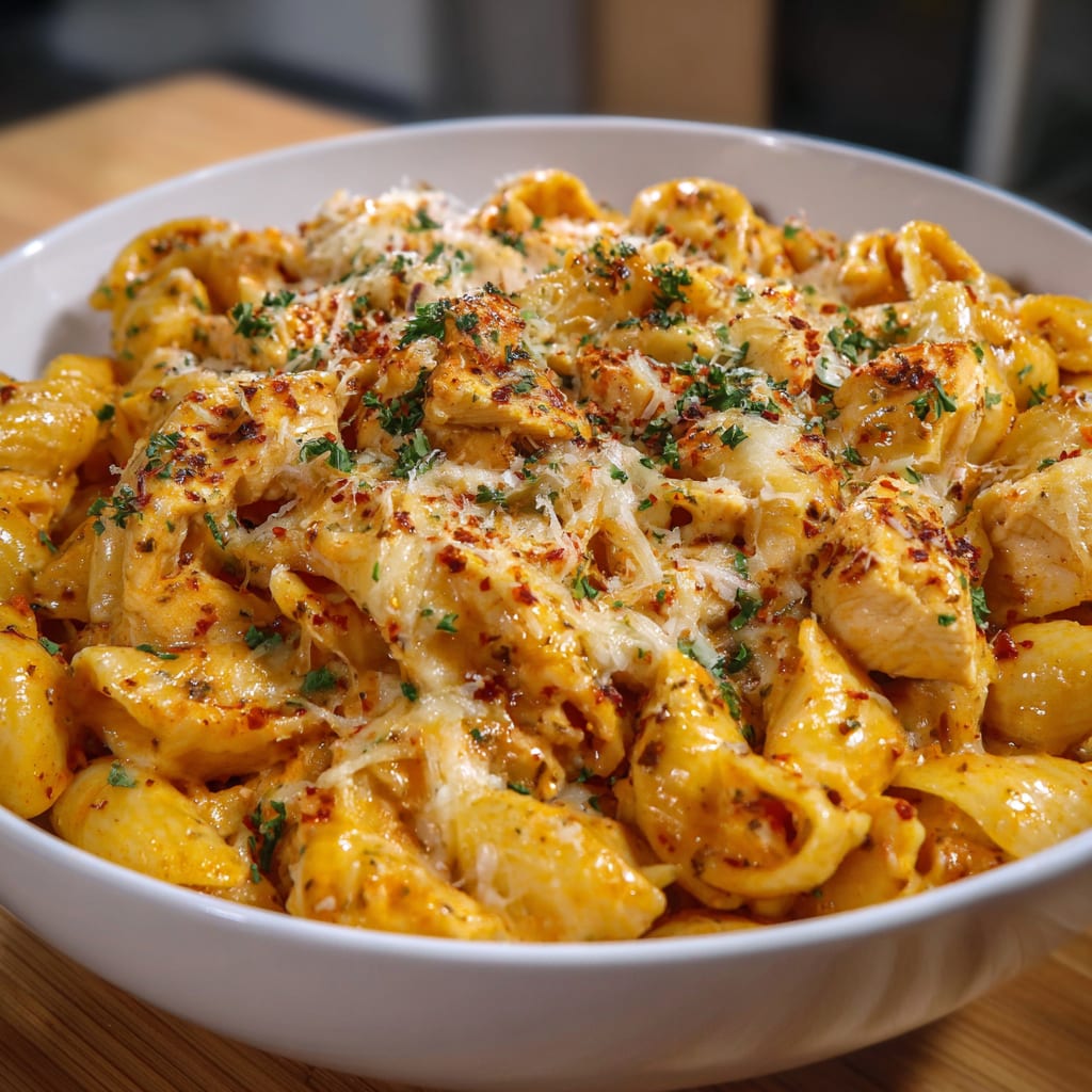 cheesy chicken pasta