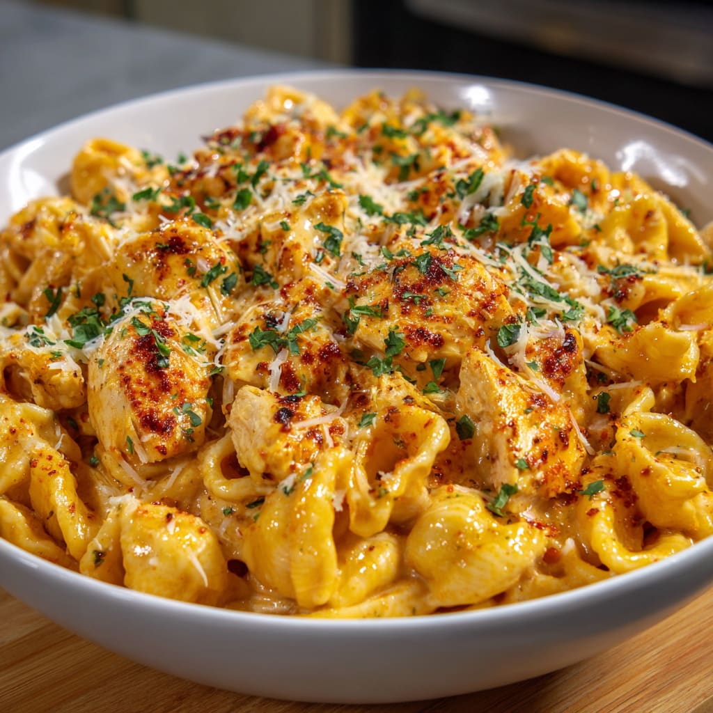 Cheesy Chicken Pasta