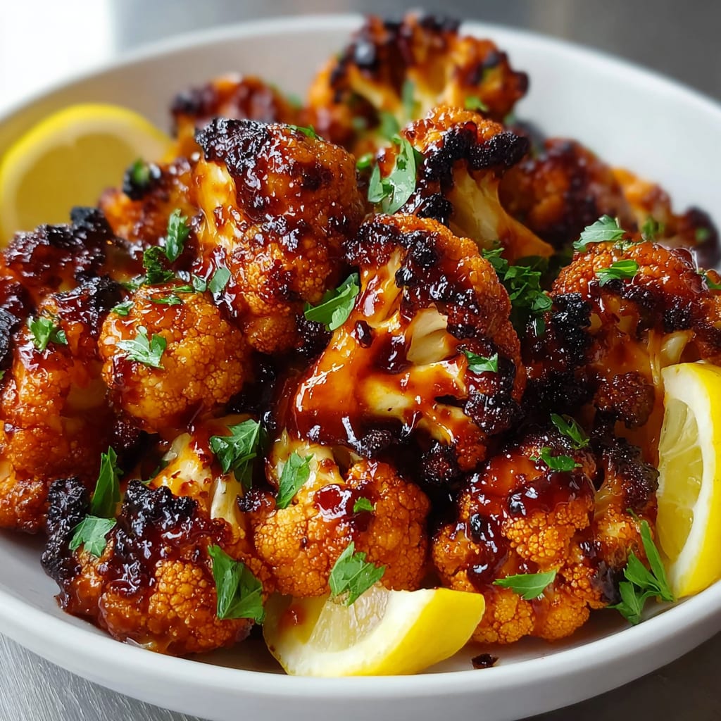 Maple Sriracha Cauliflower Bliss