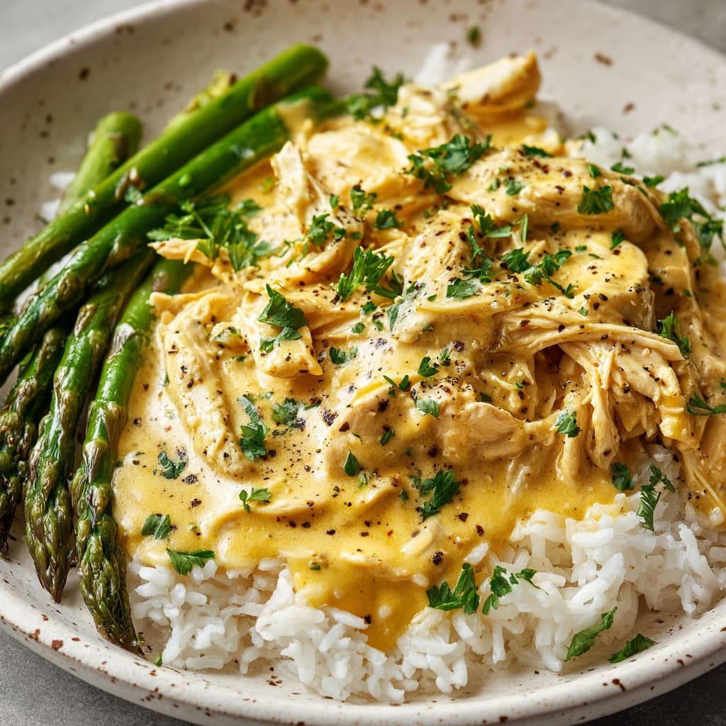 Slow Cooker Creamy Italian Chicken